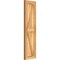 Ekena Millwork Framed Board-n-Batten Shutters w/Z-Bar, Rough Sawn Western Red Cedar, 10 3/4W x 40H, PR RBF06Z11X040RWR - alternate 5